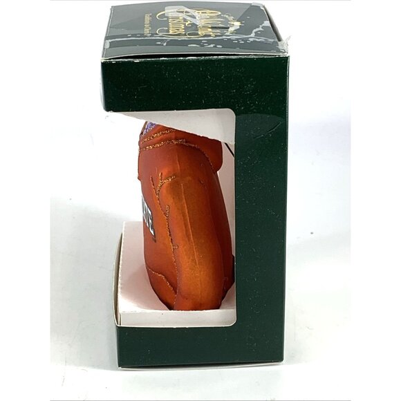 Old World Glass Christmas Ornament Oregon State University OSU Orange Hoodie - Picture 5 of 7
